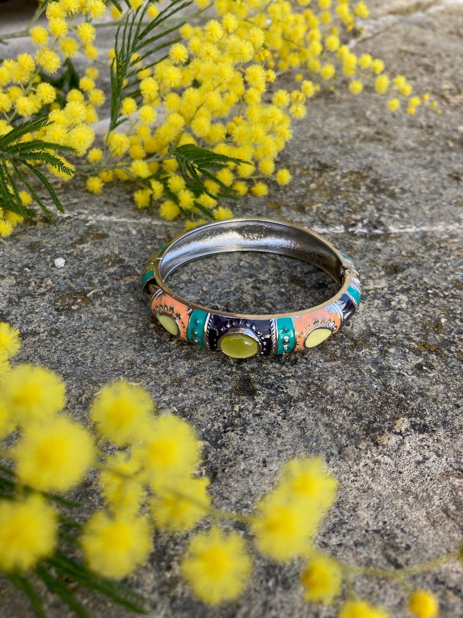 Amok vintage argenté - Argelouse