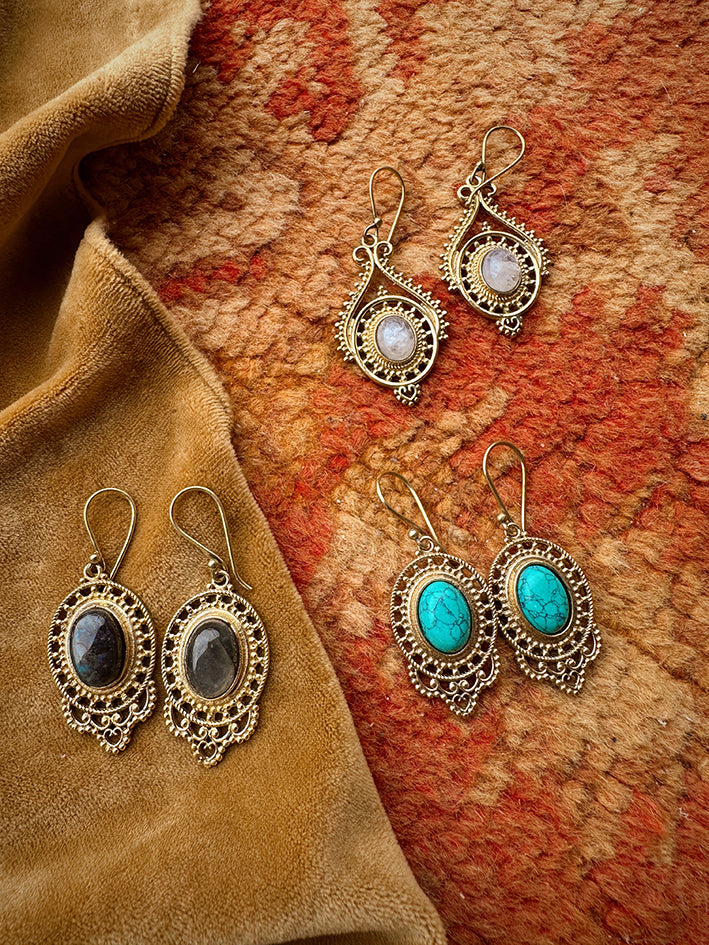 Boucles d'oreilles 4 ~ Terres solaires ~ Edition 2