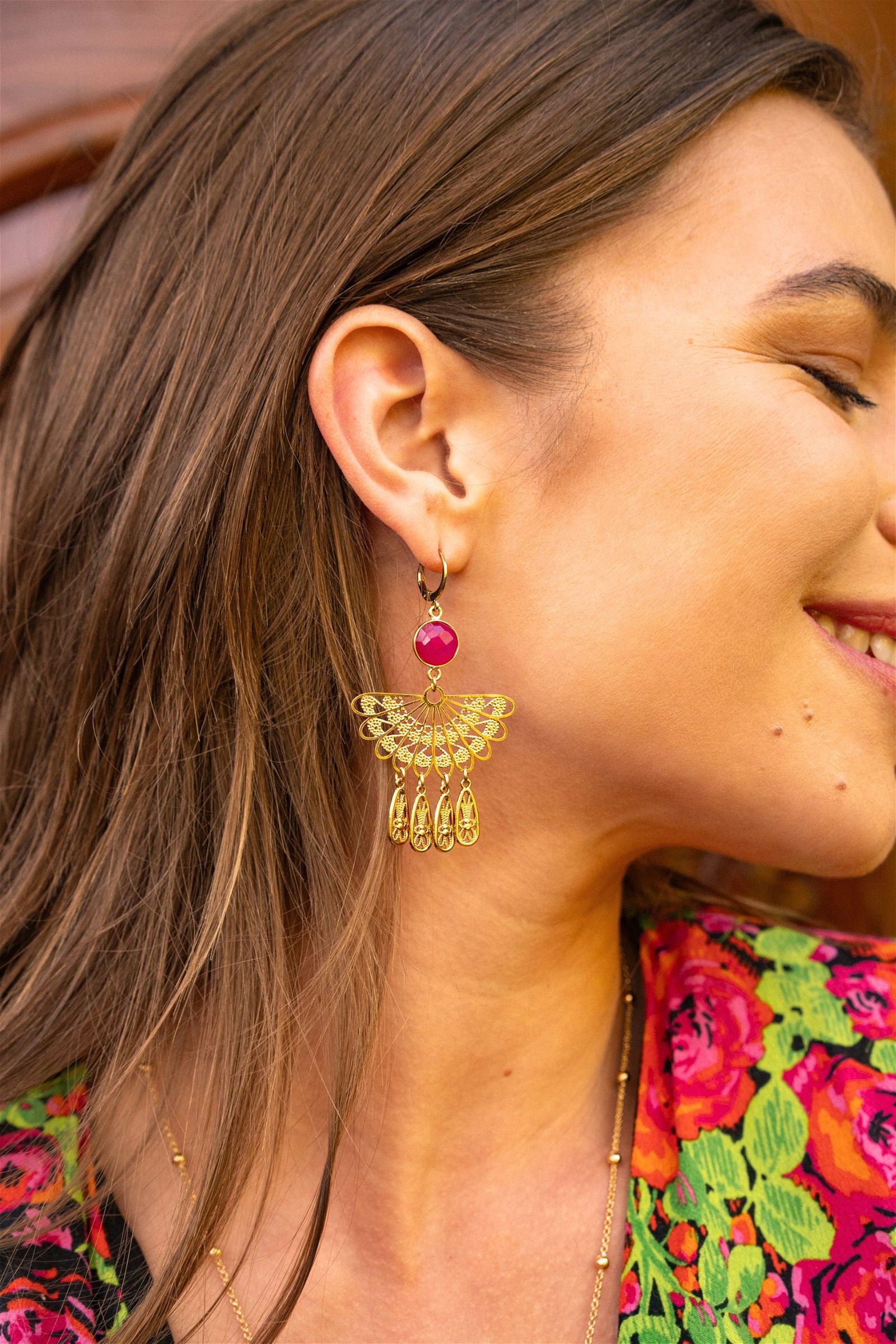 Boucles d'oreilles Cléopatre - Argelouse