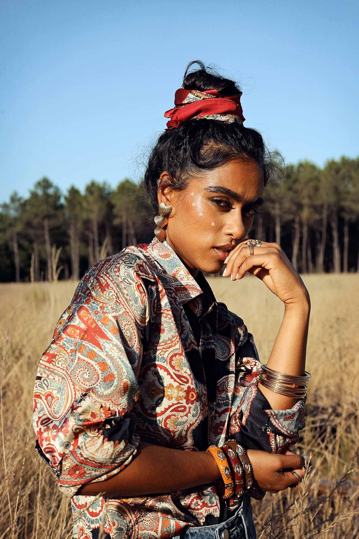 Boucles d'oreilles Ethel - Argelouse