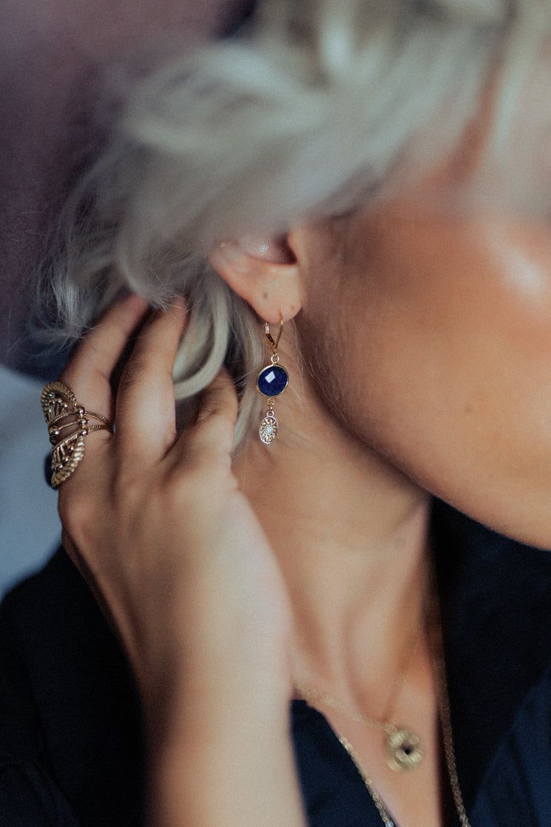 Boucles d'oreilles Hélène - Argelouse