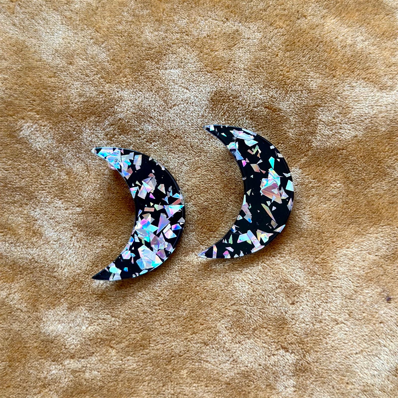 Boucles d'oreilles Lune - Argelouse
