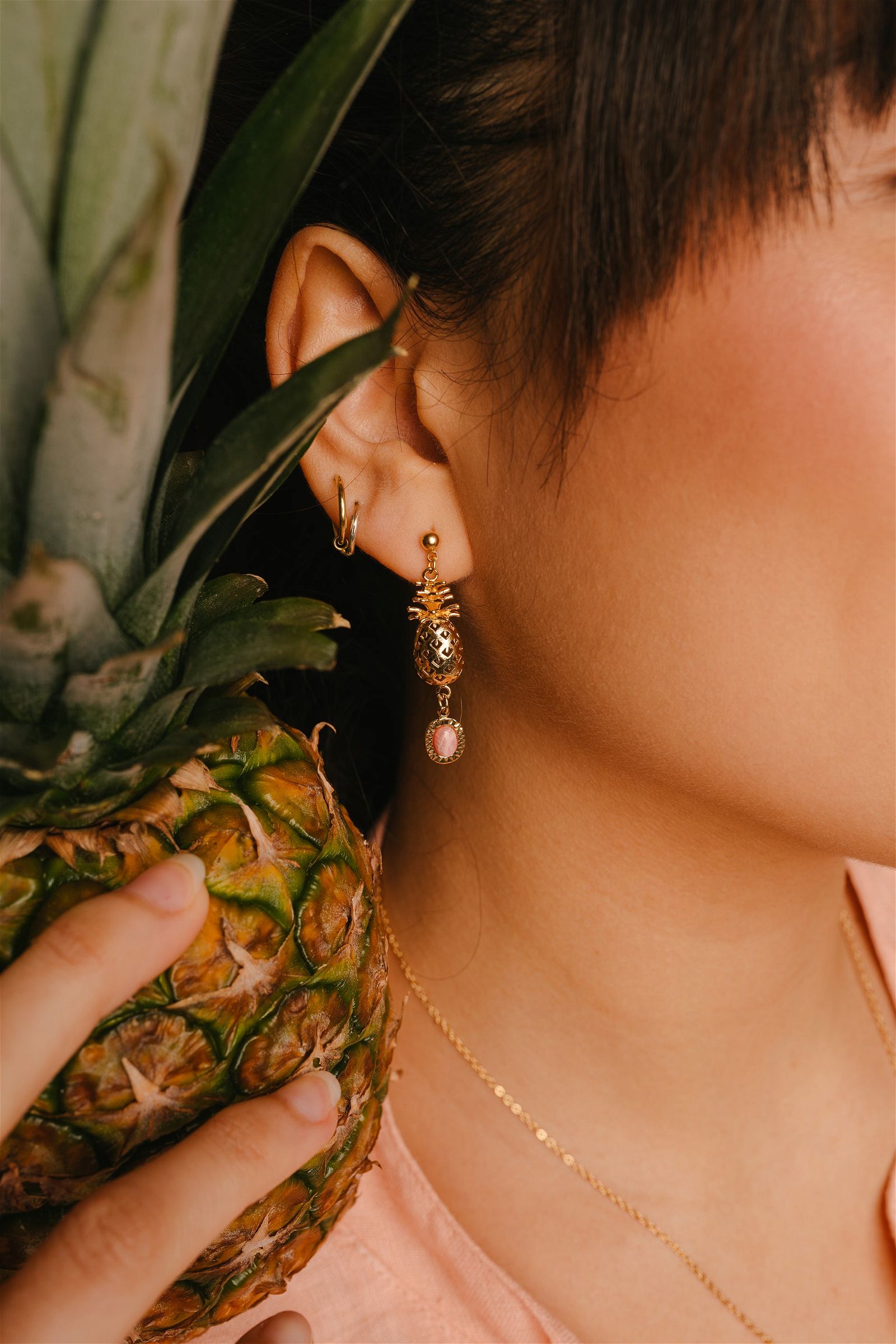 Boucles d'oreilles Piña Colada - Argelouse