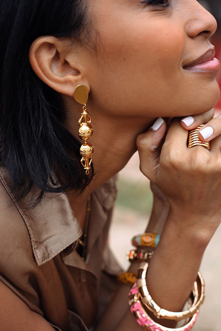 Boucles d'oreilles Priya - Argelouse