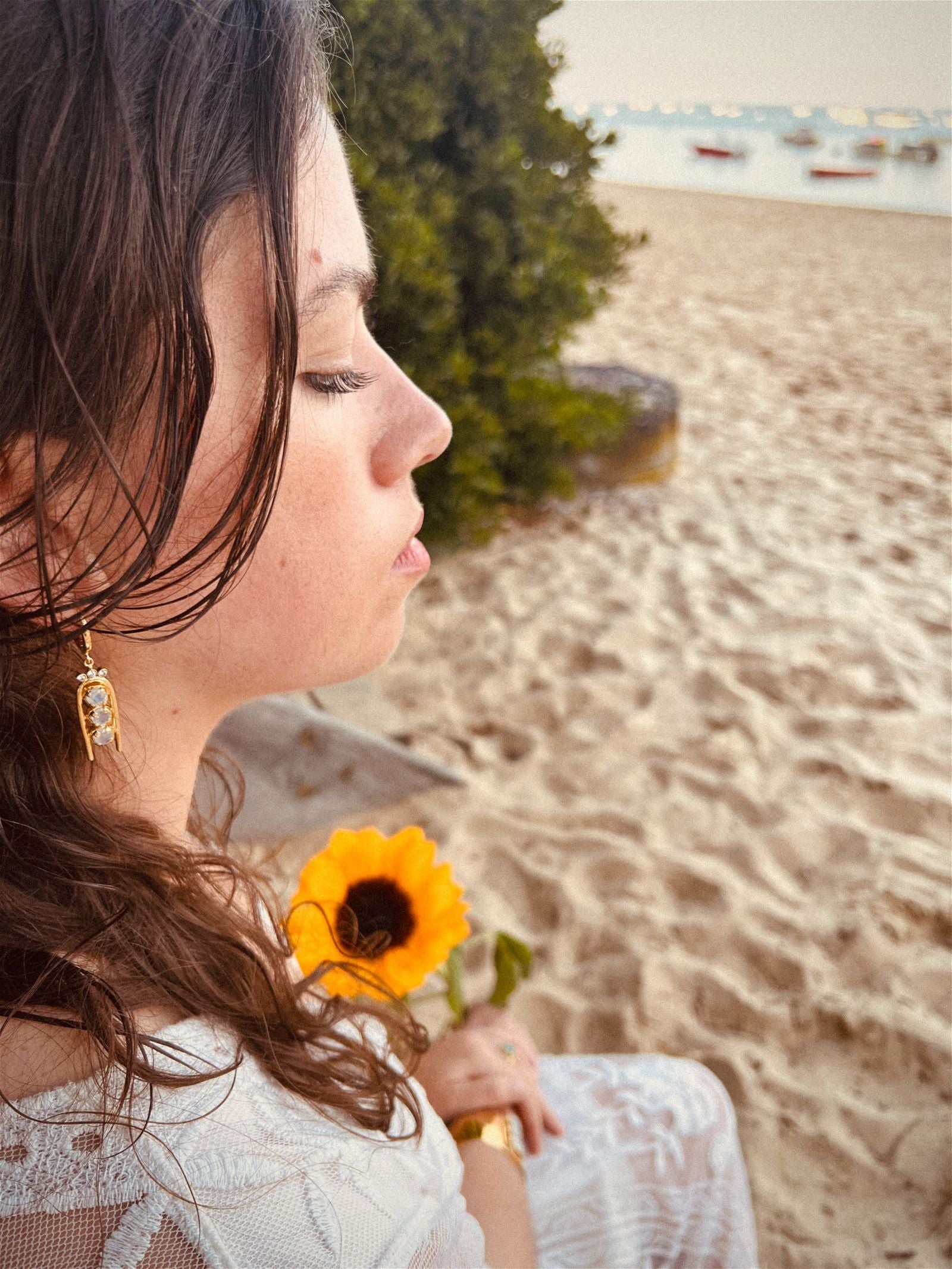 Boucles d'oreilles Sunset II - Argelouse