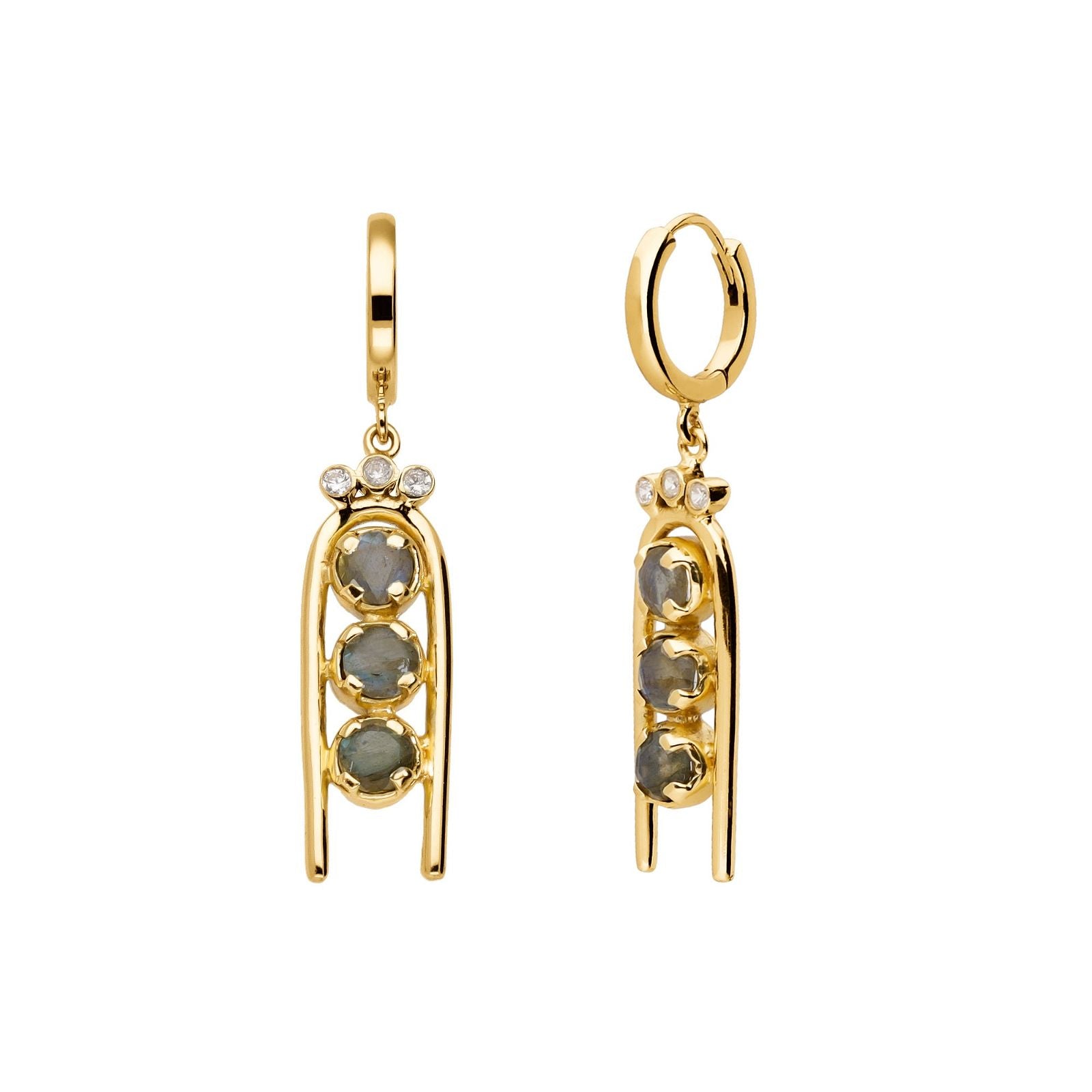 Boucles d'oreilles Sunset II - Argelouse