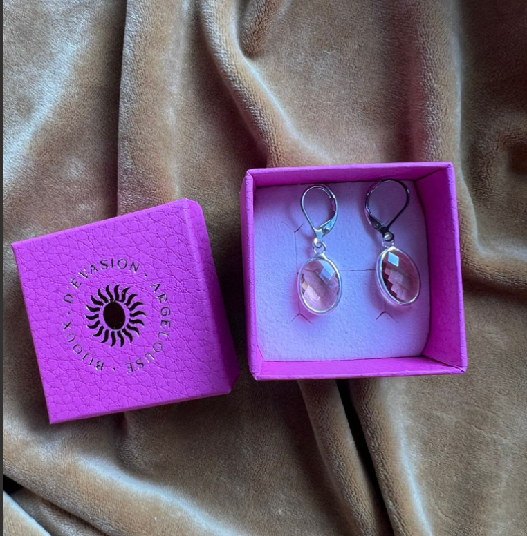 Boucles d'oreilles mini swaro (im)parfaite ❤️