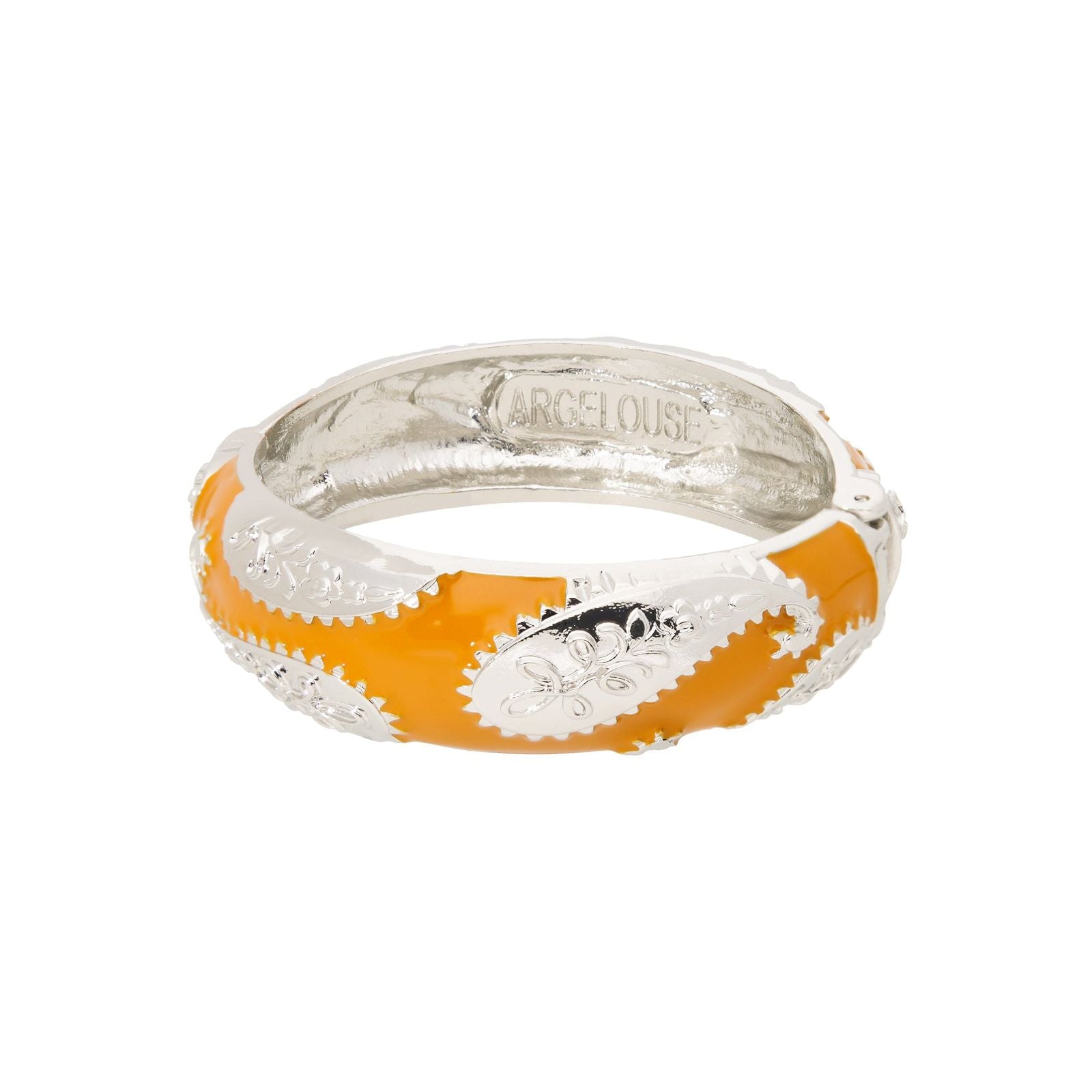 Jonc Amok Cachemire Argent - Argelouse