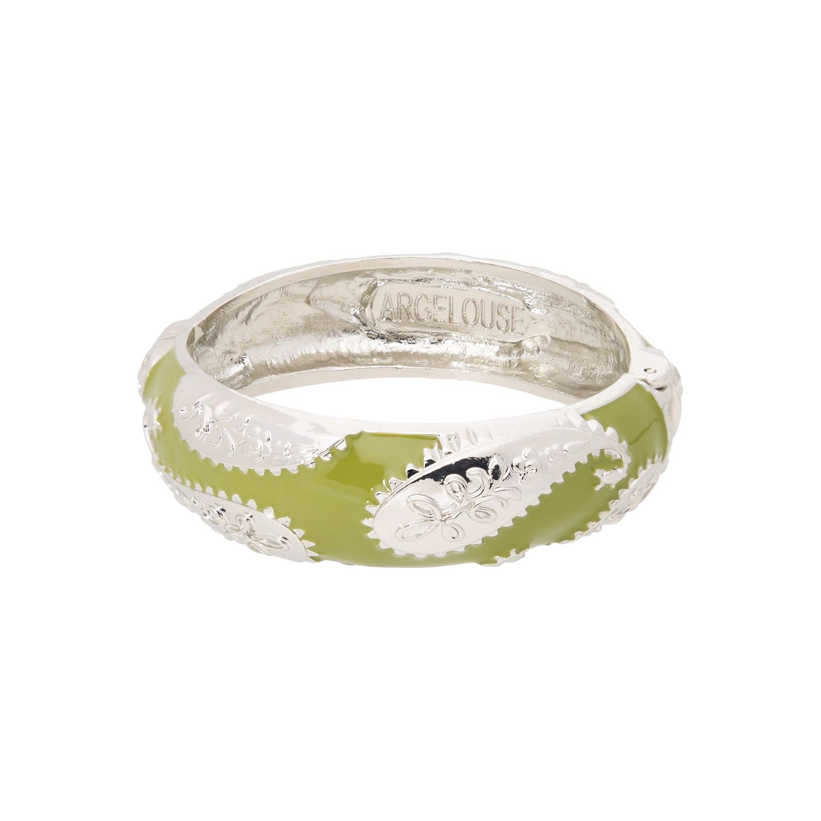 Jonc Amok Cachemire Argent - Argelouse