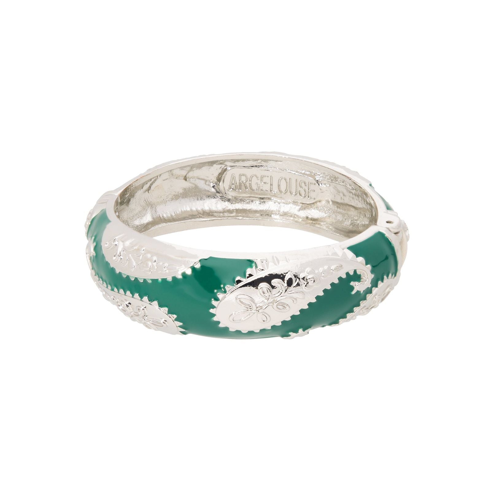 Jonc Amok Cachemire Argent - Argelouse