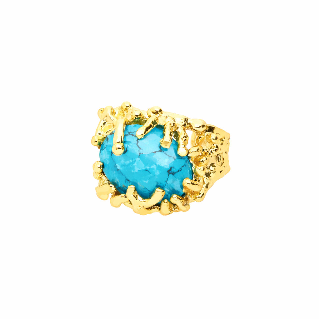 Bague Corail Splash