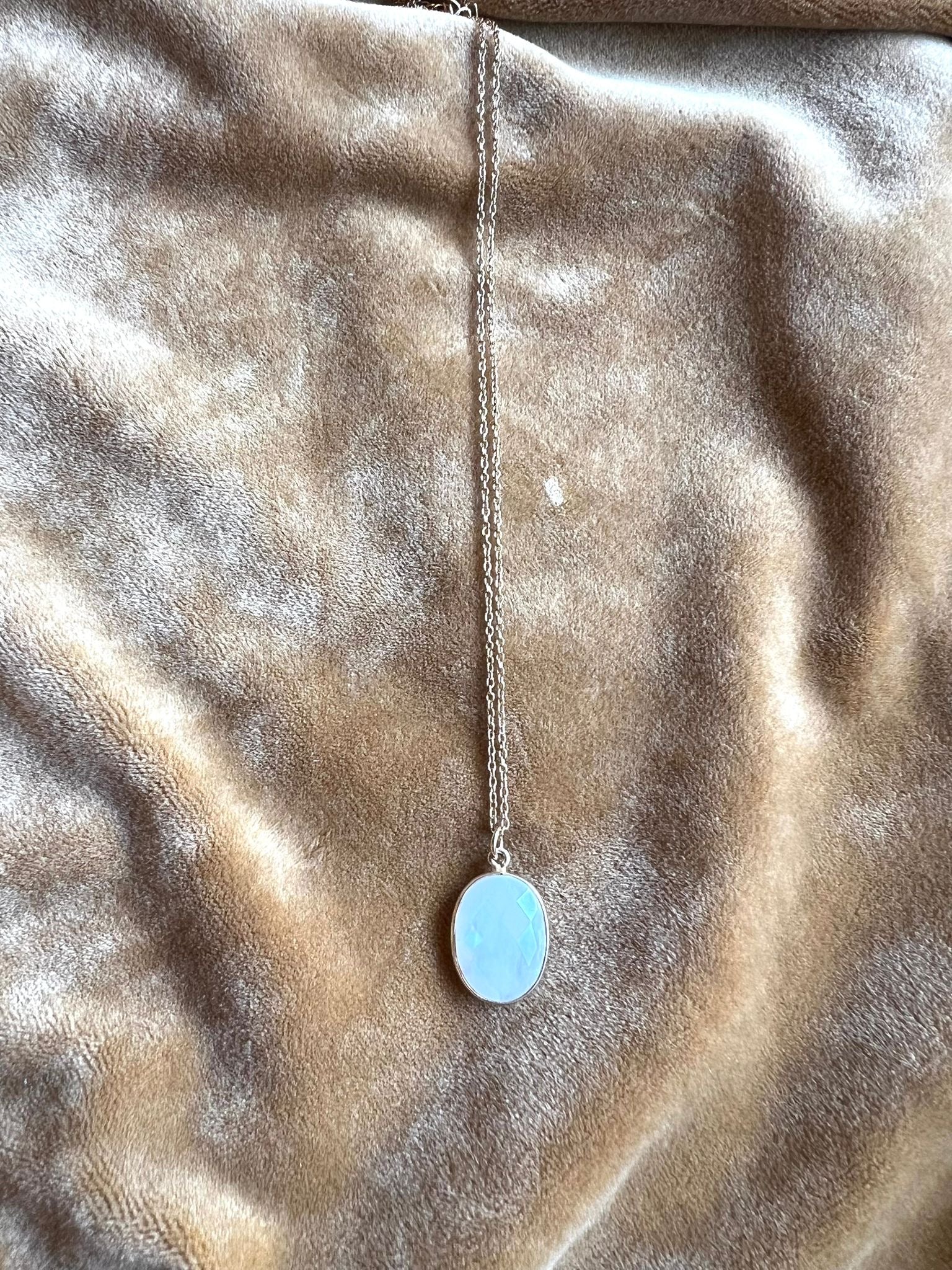 Collier pierre de lune (im)parfait ❤️