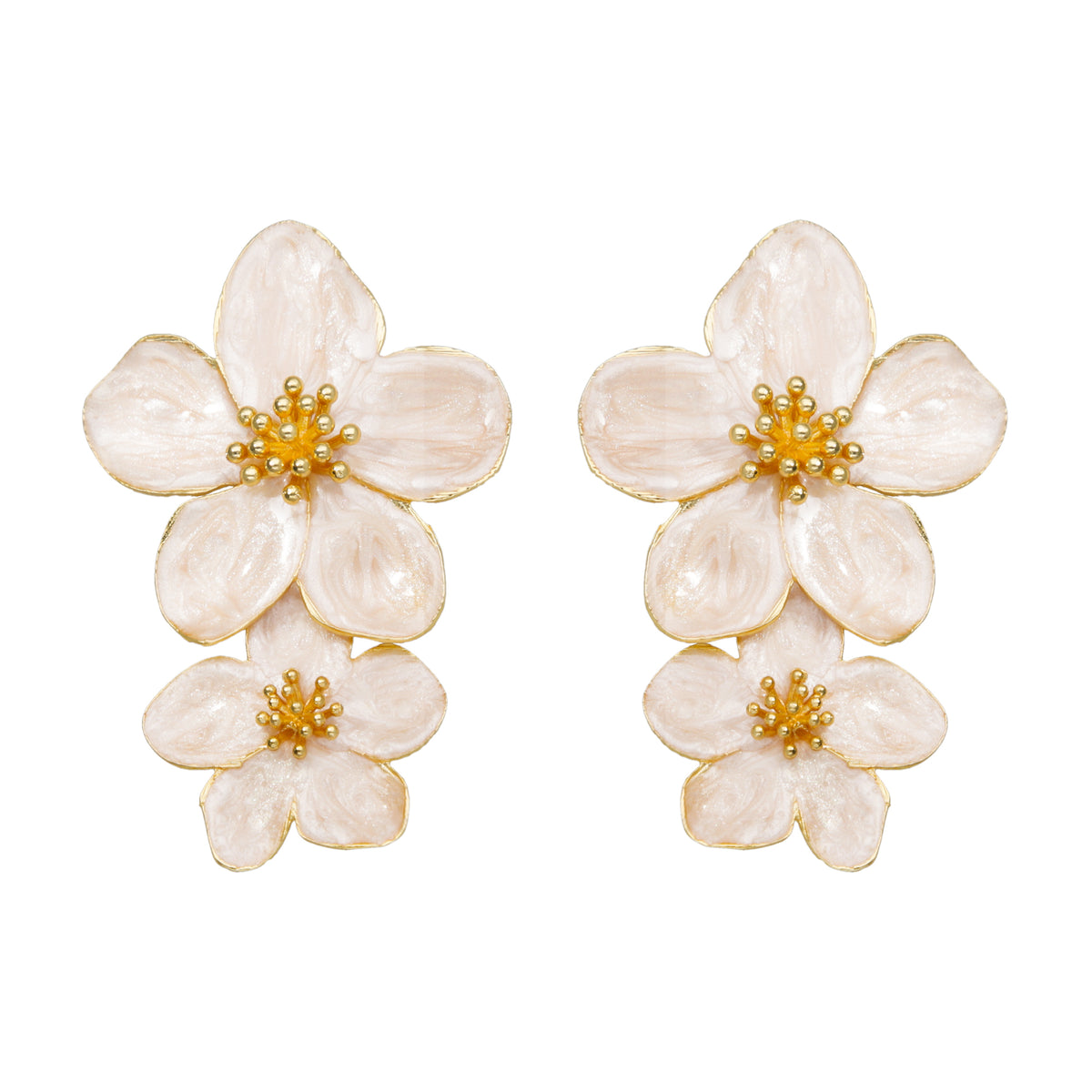 Boucles d'oreilles Hibiscus (précommande)