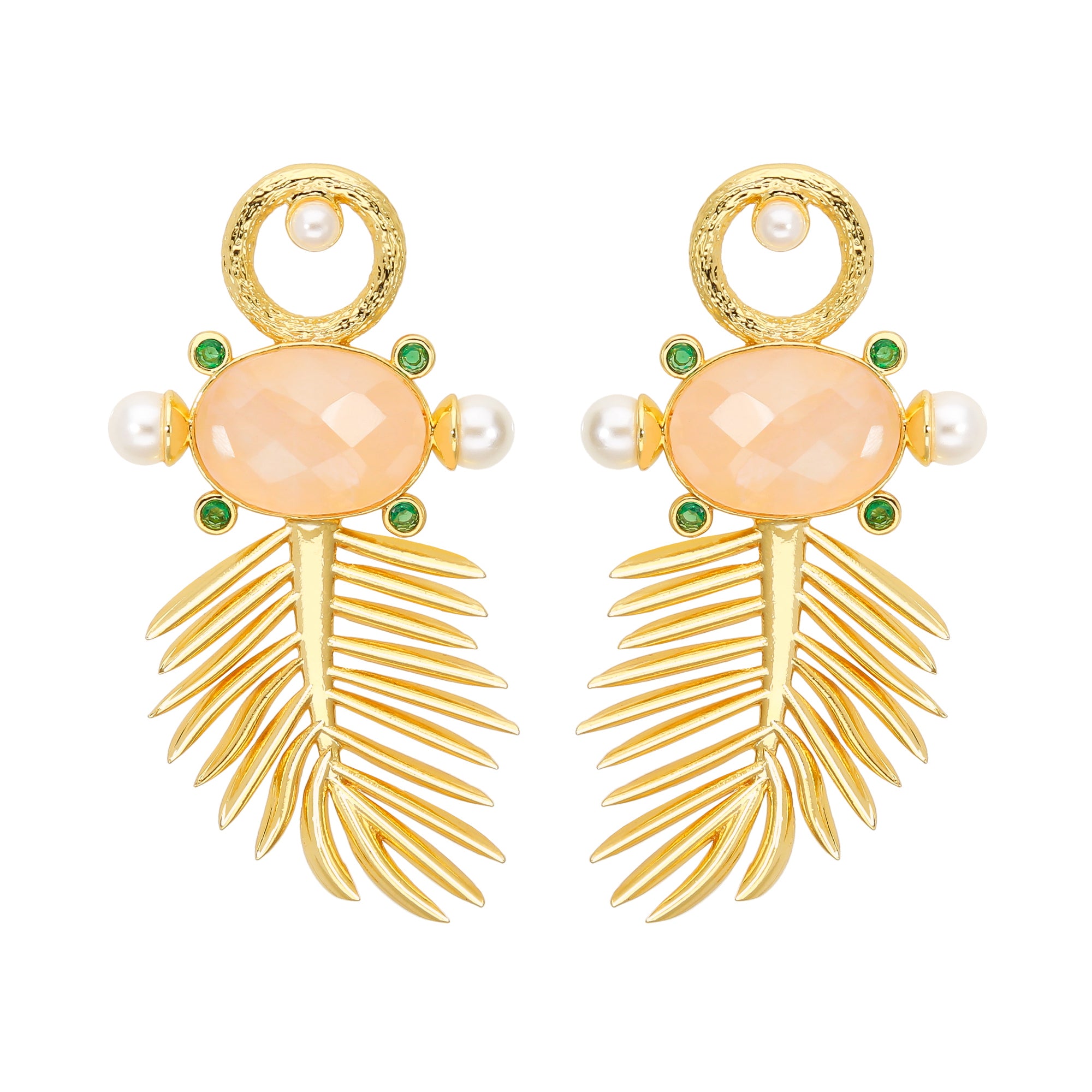 Boucles d'oreilles Palm vibes XL