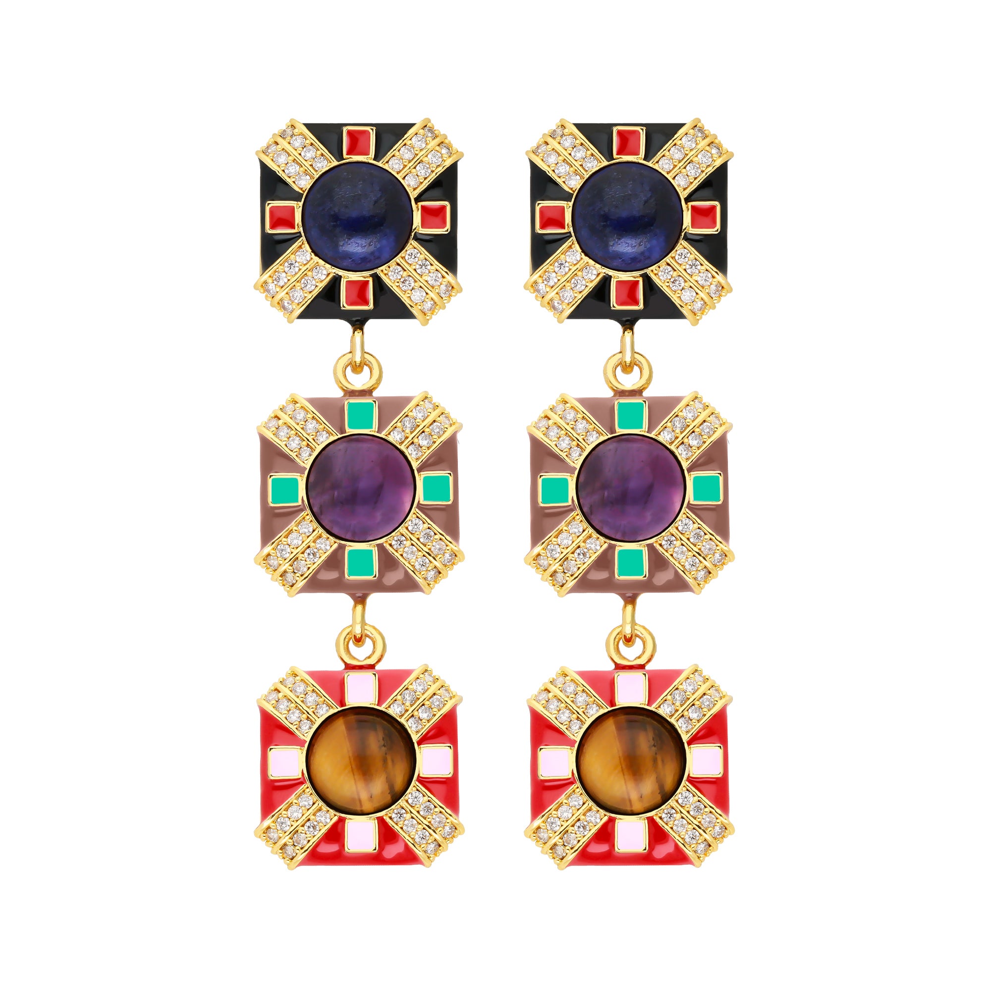 Boucles d'oreilles Talisman