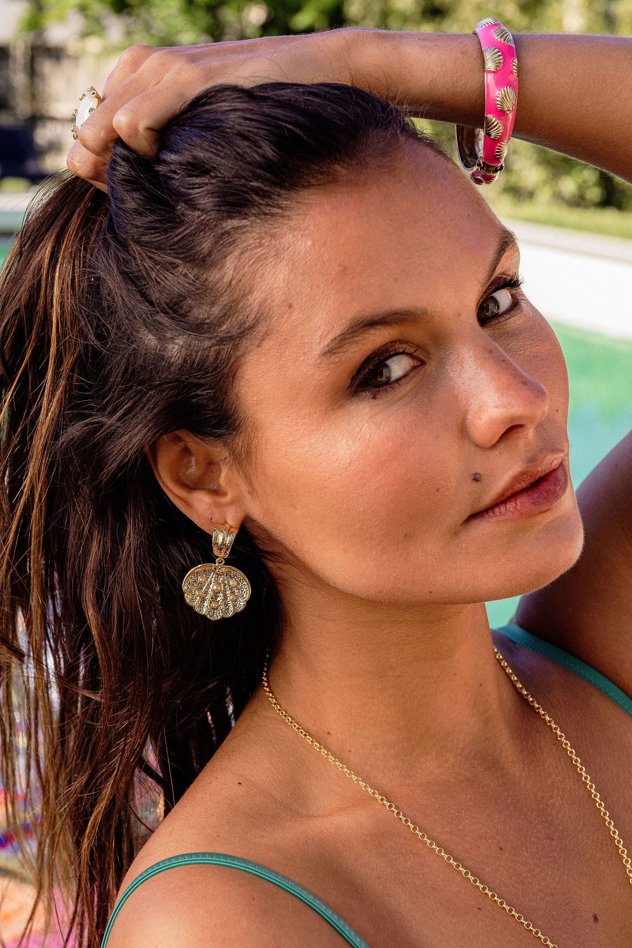 Boucles d'oreilles Coquillage crush