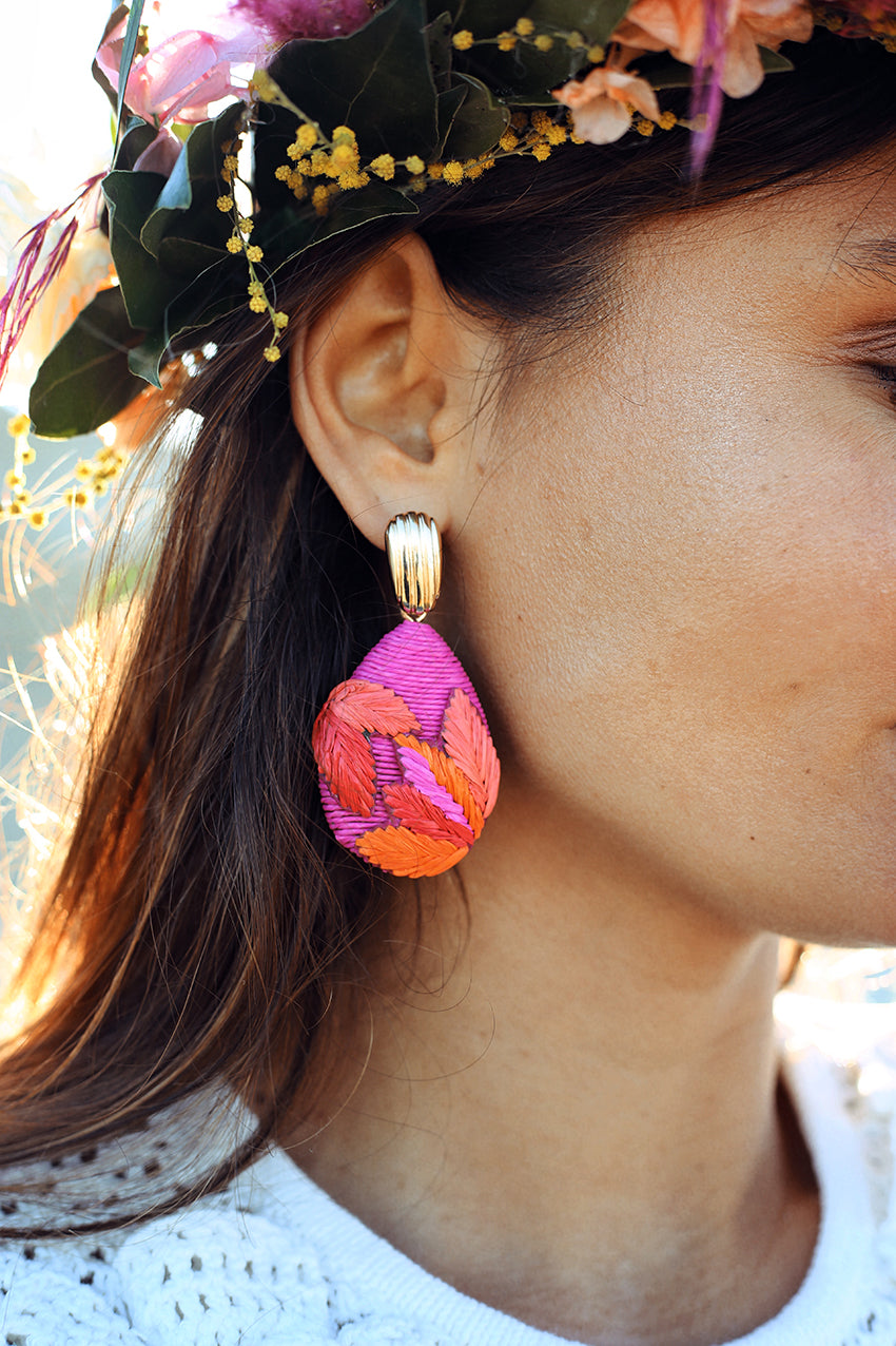 Boucles d'oreilles Monoï
