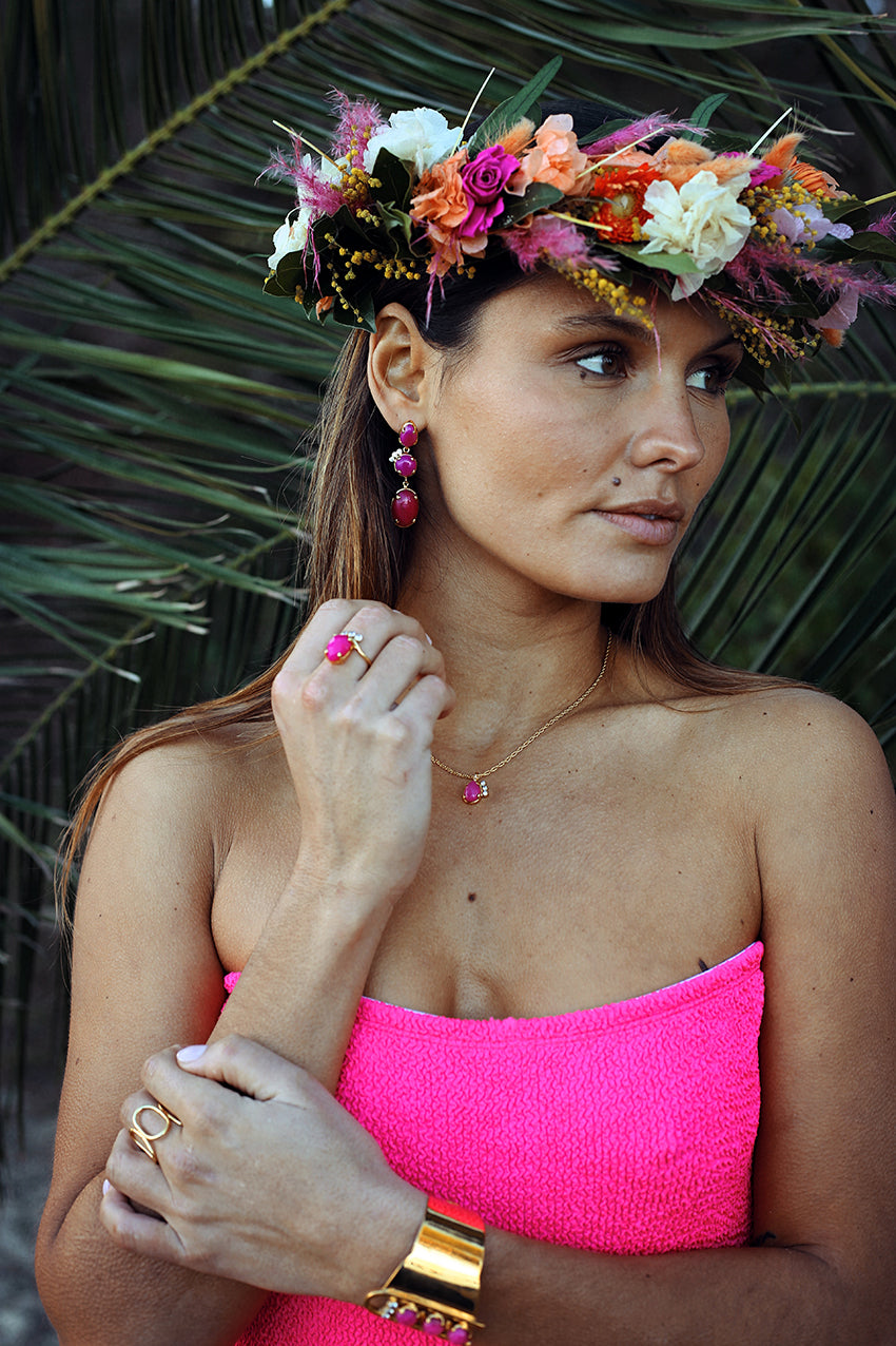 Boucles d'oreilles Sunset I