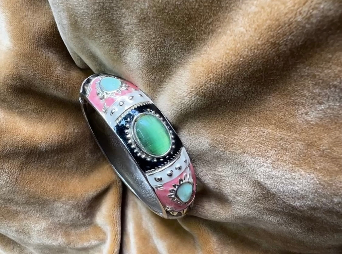 Amok vintage argenté (im)parfait ❤️