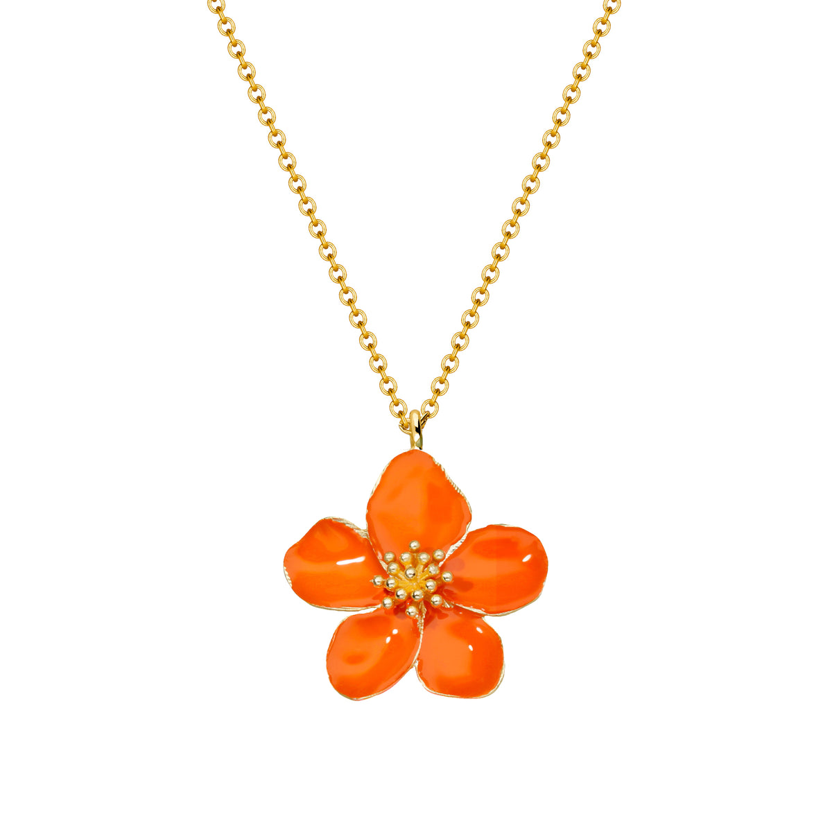 Collier Hibiscus