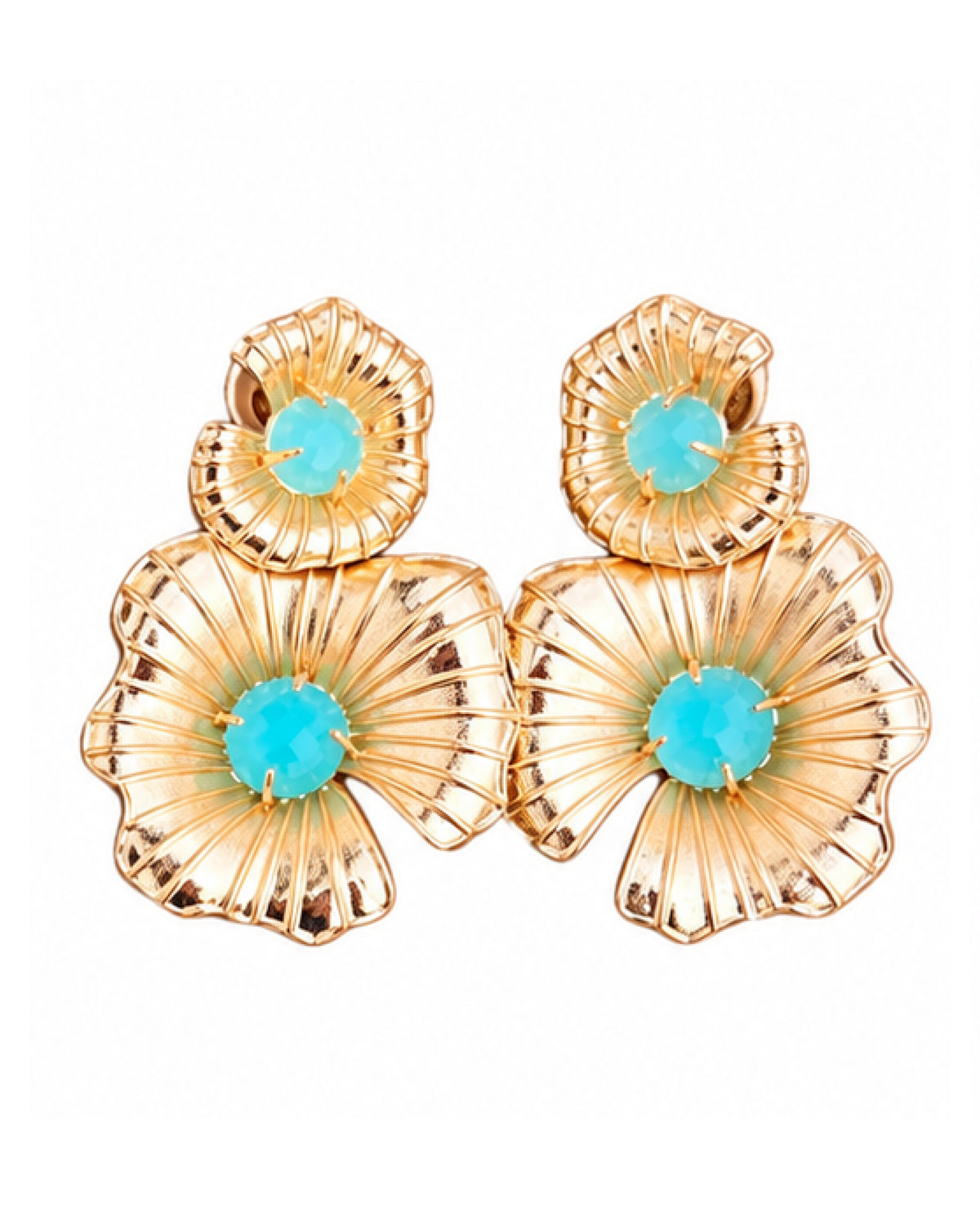 Boucles d'oreilles Pensées (précommande)