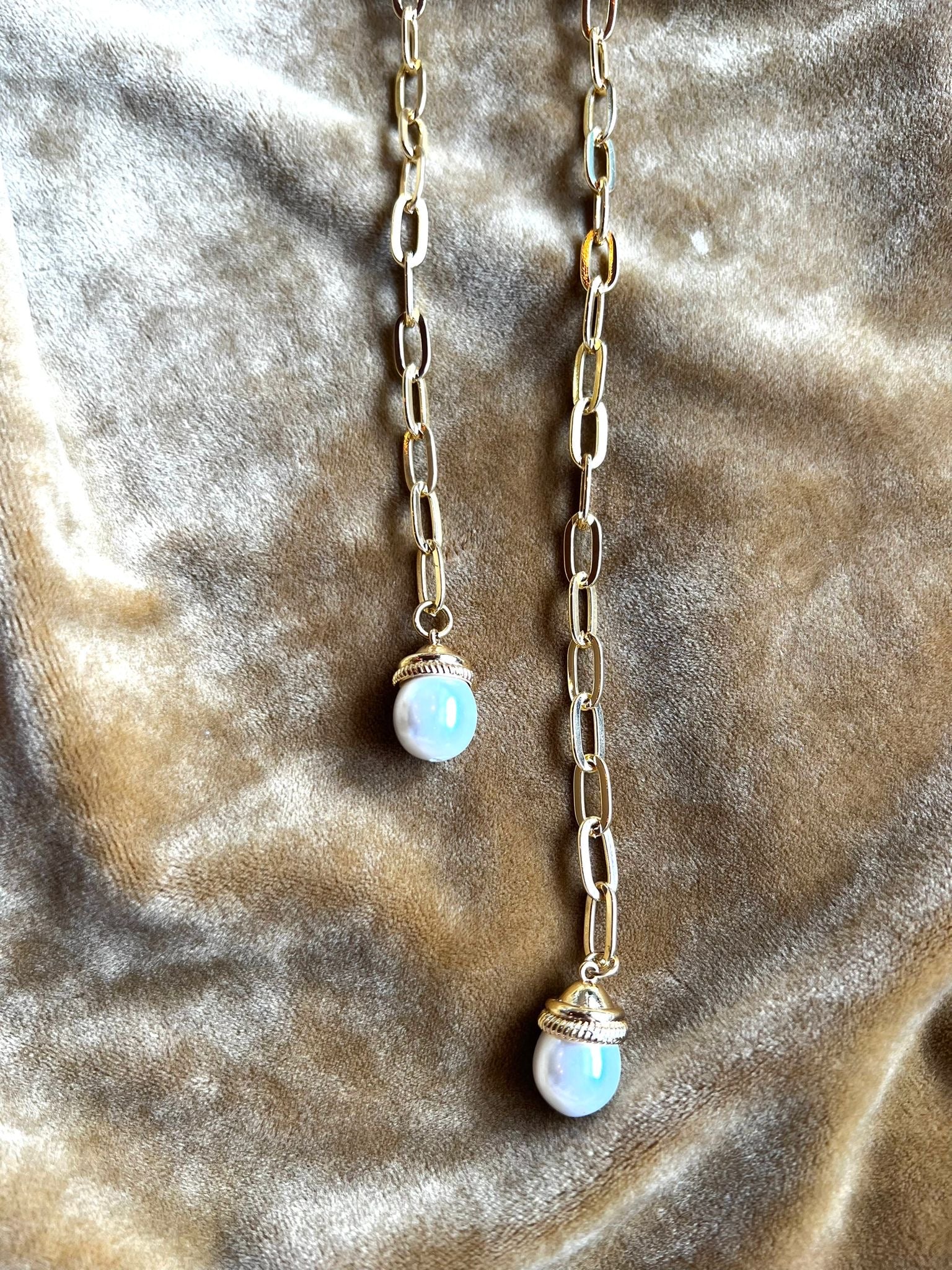 Collier chaine cravate (im)parfait ❤️