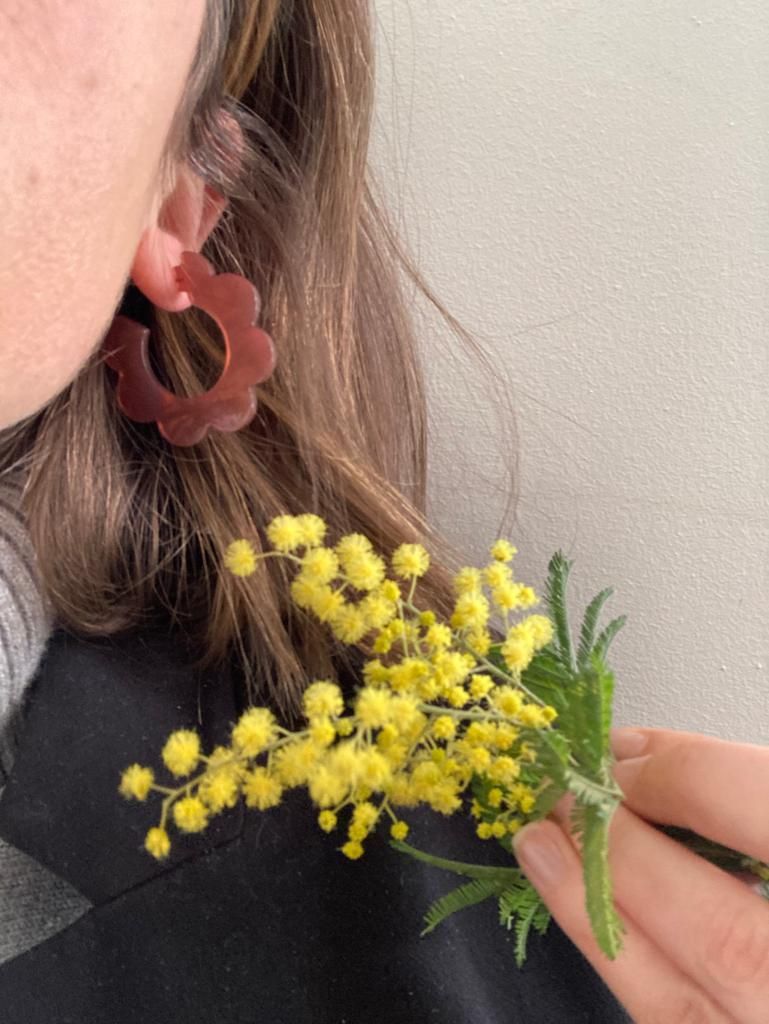 Boucles d'oreilles Mini Marjolaine - Argelouse