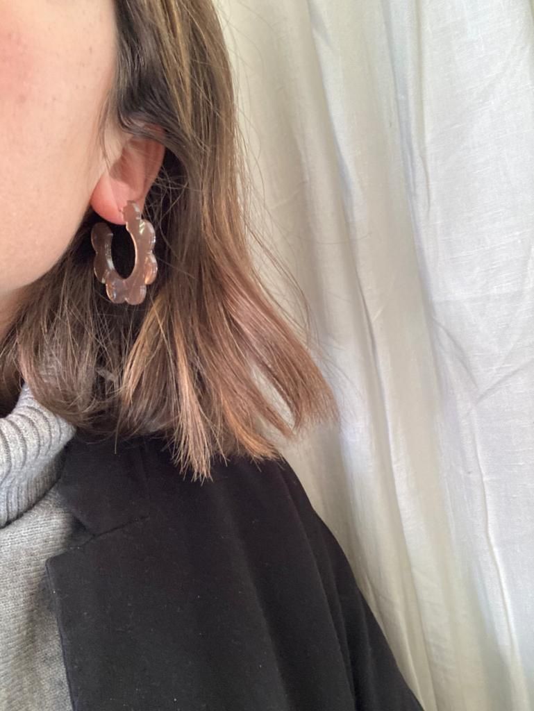 Boucles d'oreilles Mini Marjolaine - Argelouse