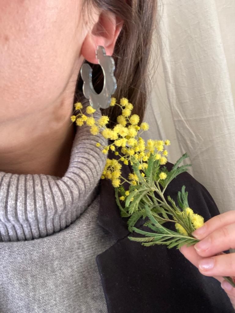 Boucles d'oreilles Mini Marjolaine - Argelouse