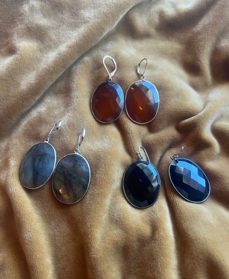 Boucles d'oreilles Aude (im)parfaite ❤️