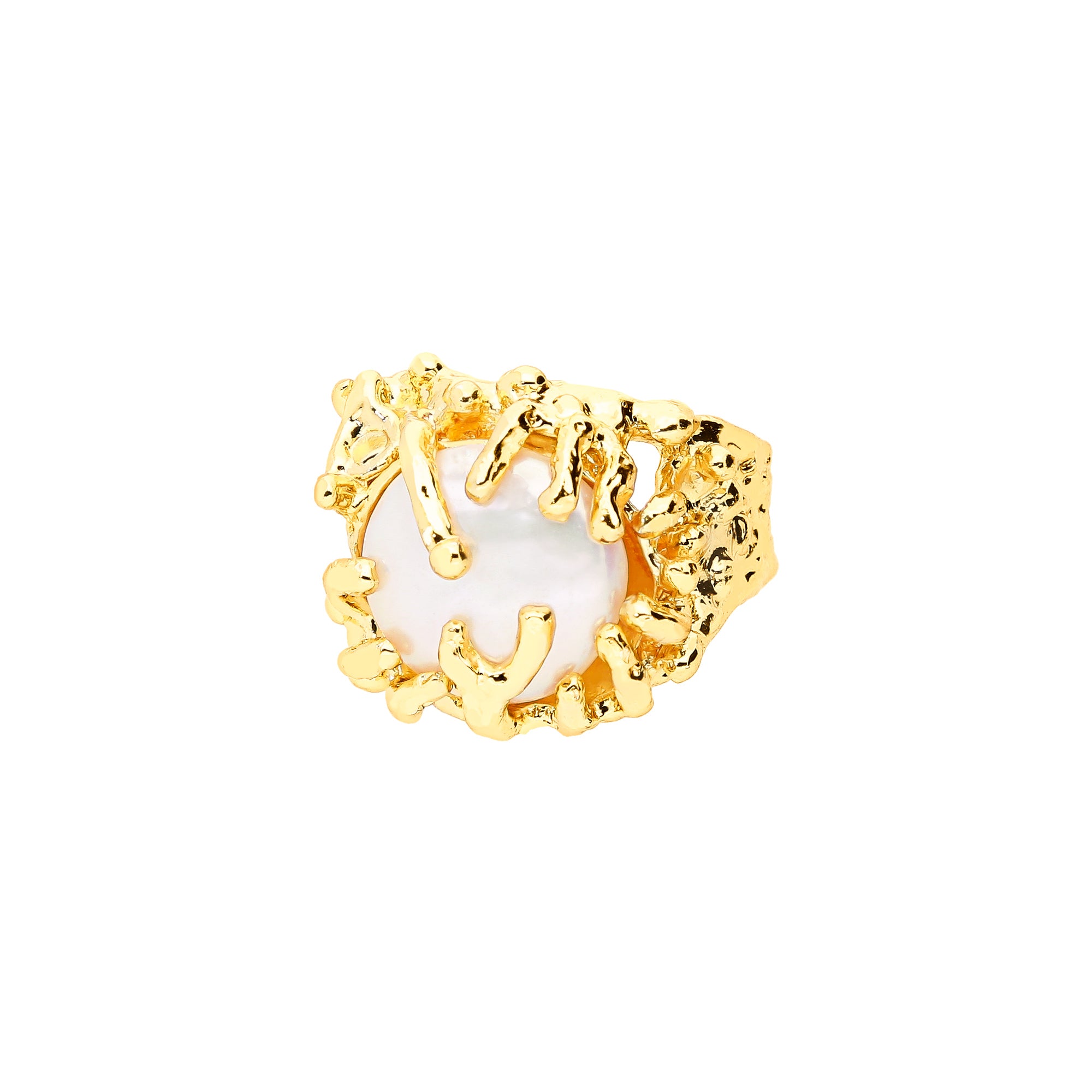 Bague Corail Splash