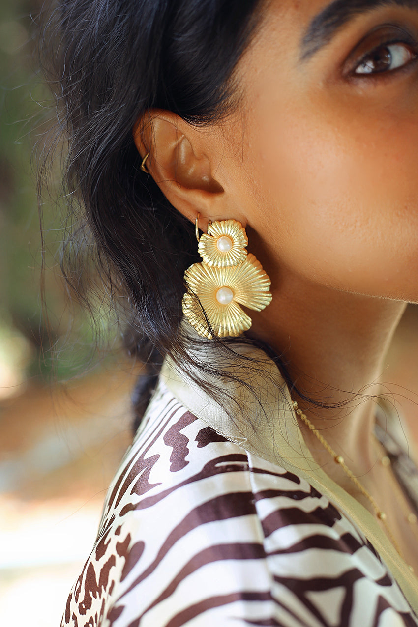 Boucles d'oreilles Nymphea