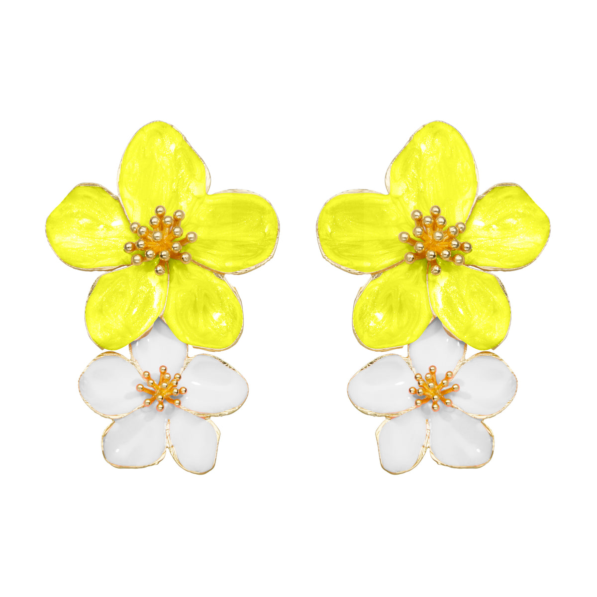 Boucles d'oreilles Hibiscus (précommande)