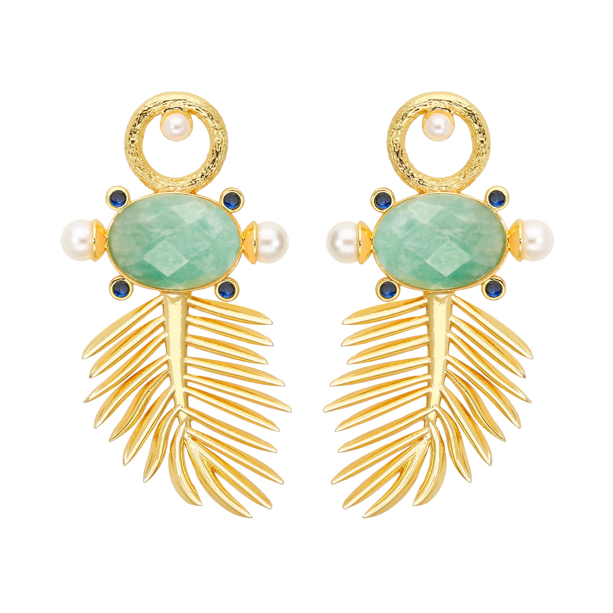 Boucles d'oreilles Palm vibes XL