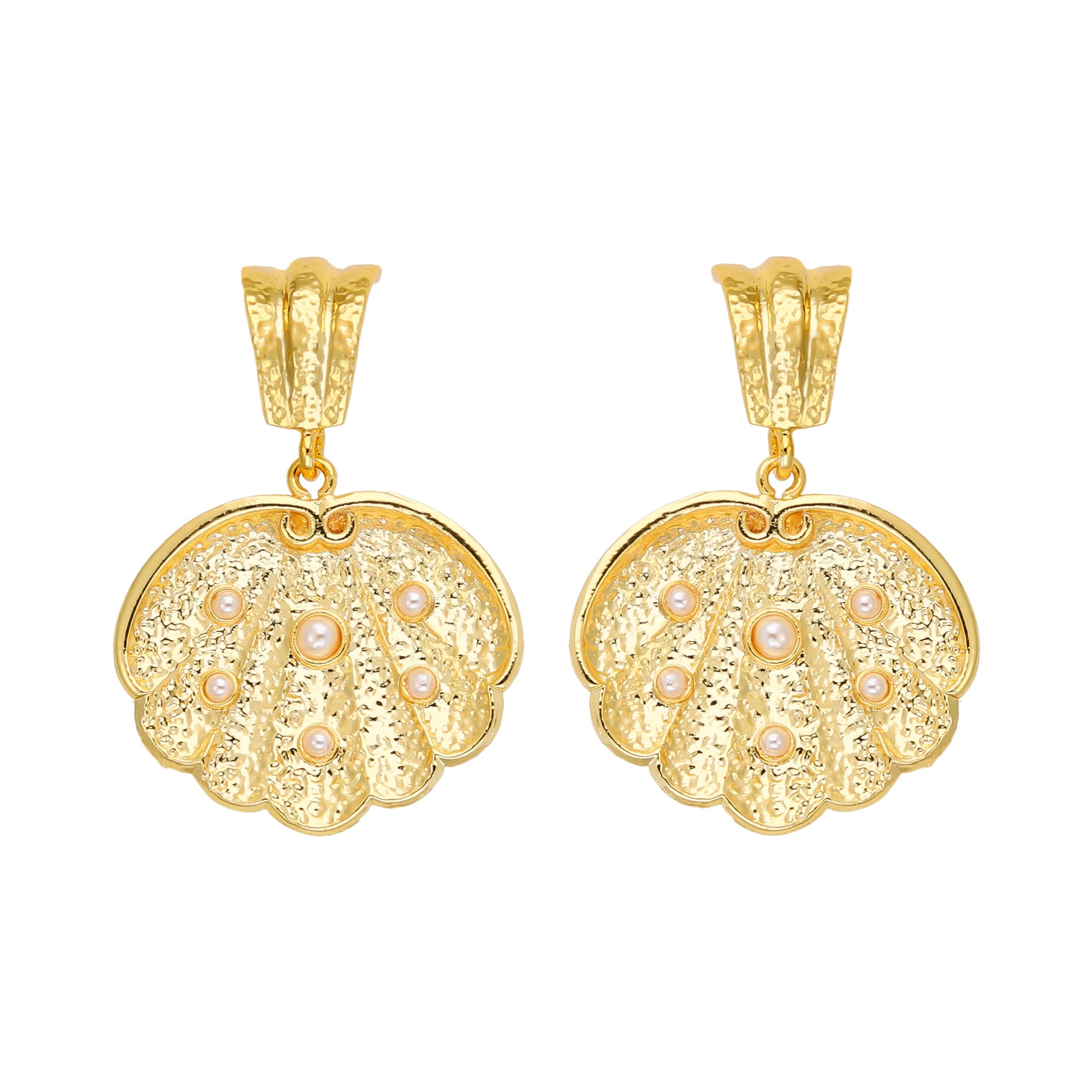 Boucles d'oreilles Coquillage crush