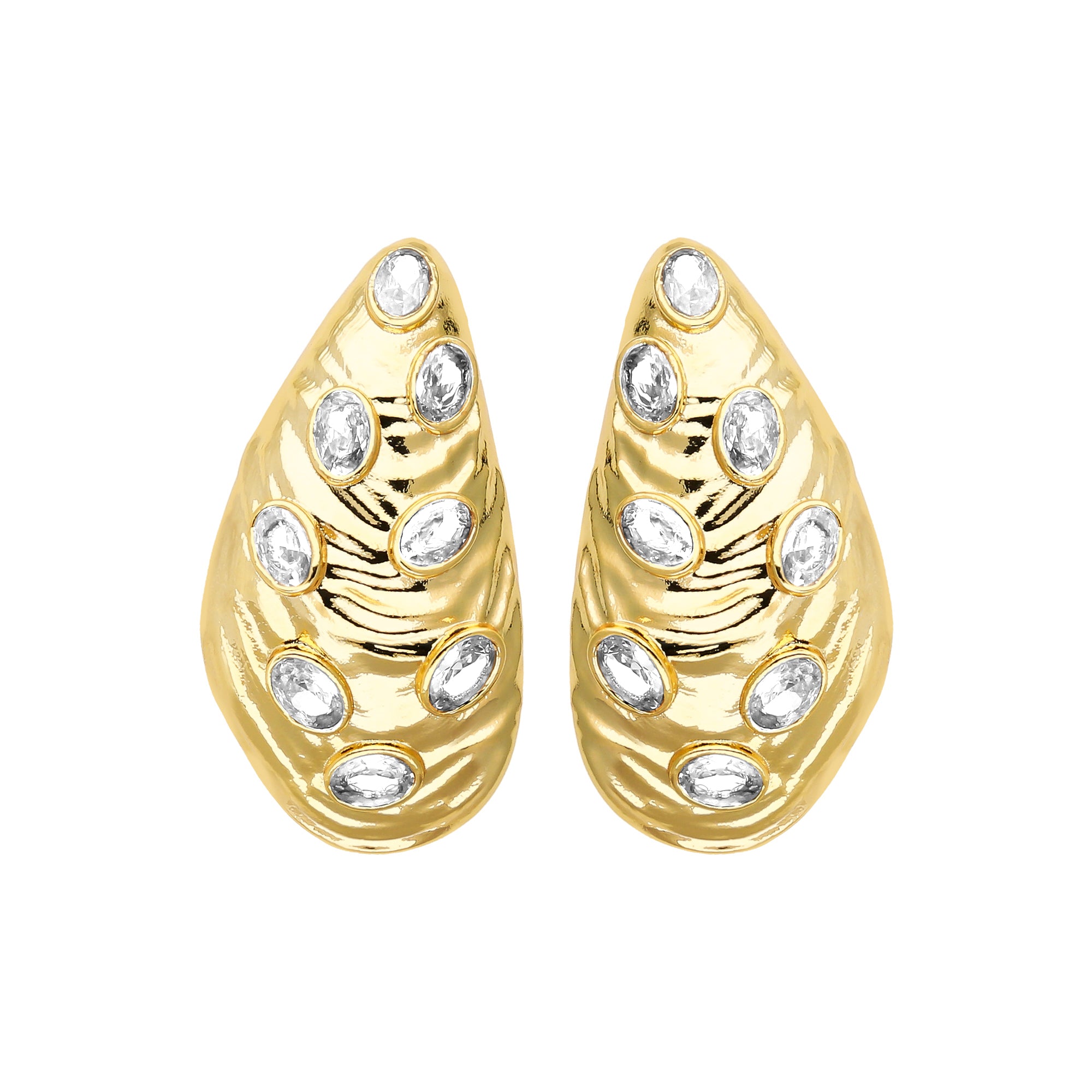 Boucles d'oreilles Moule à facettes