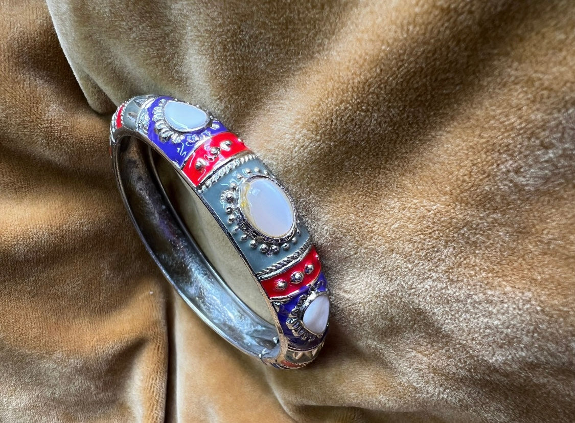 Amok vintage argenté (im)parfait ❤️