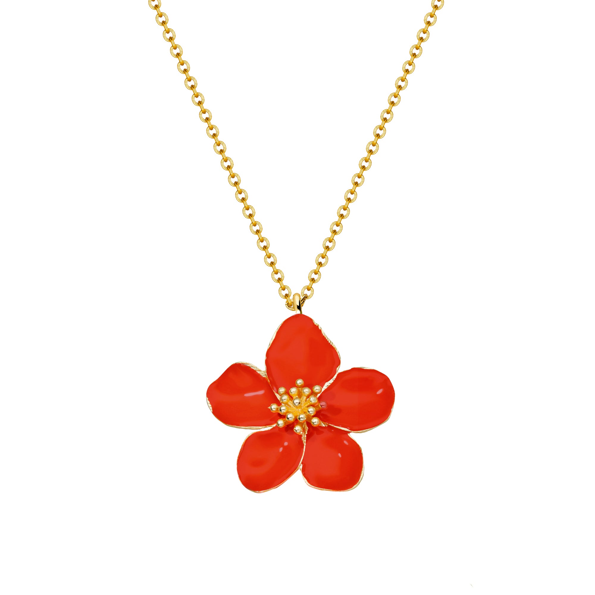 Collier Hibiscus