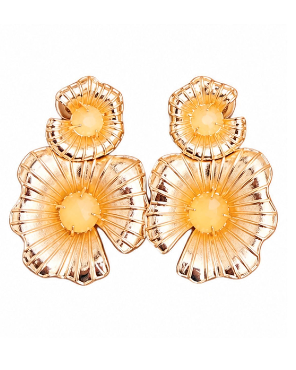 Boucles d'oreilles Pensées (précommande)