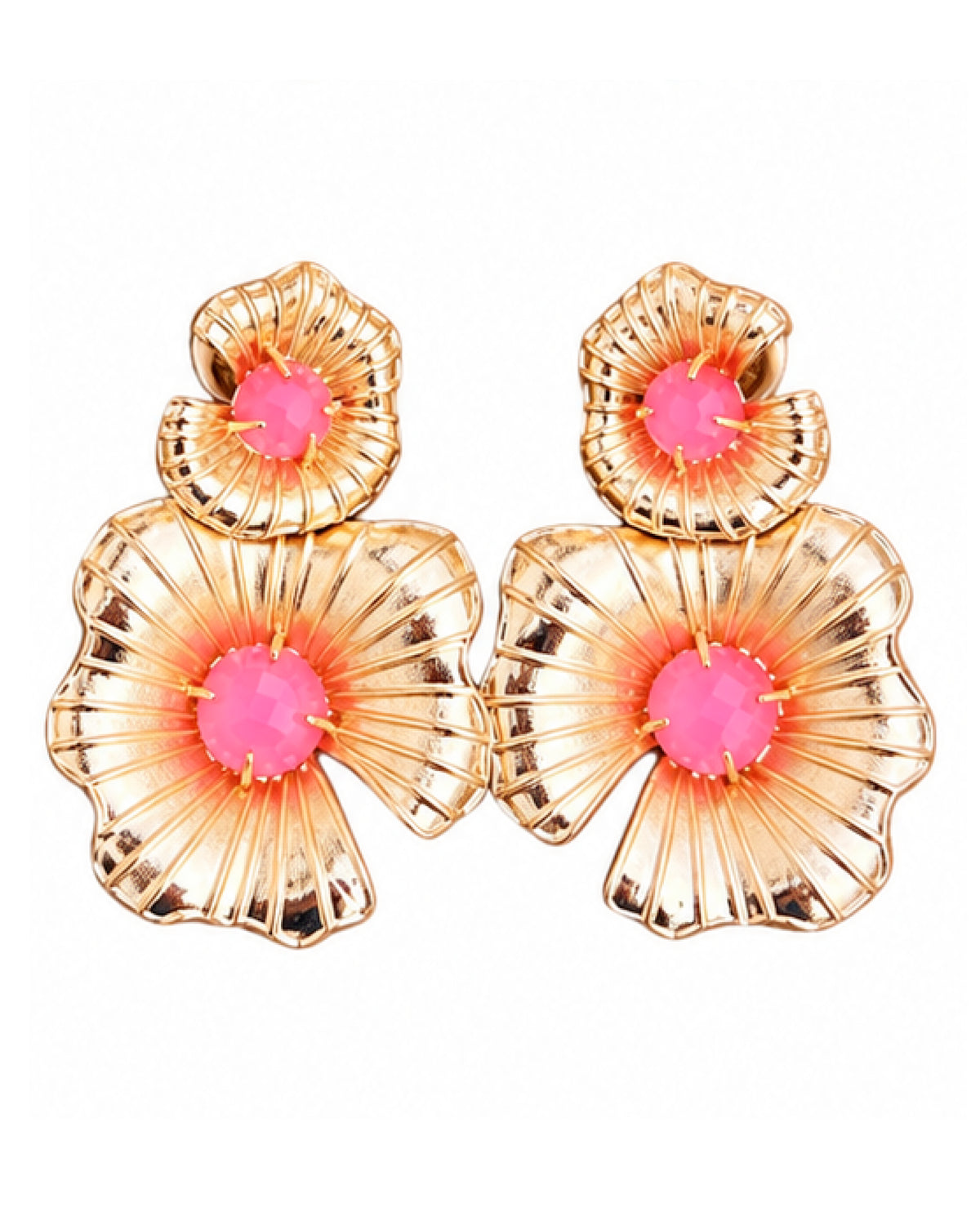 Boucles d'oreilles Pensées (précommande)