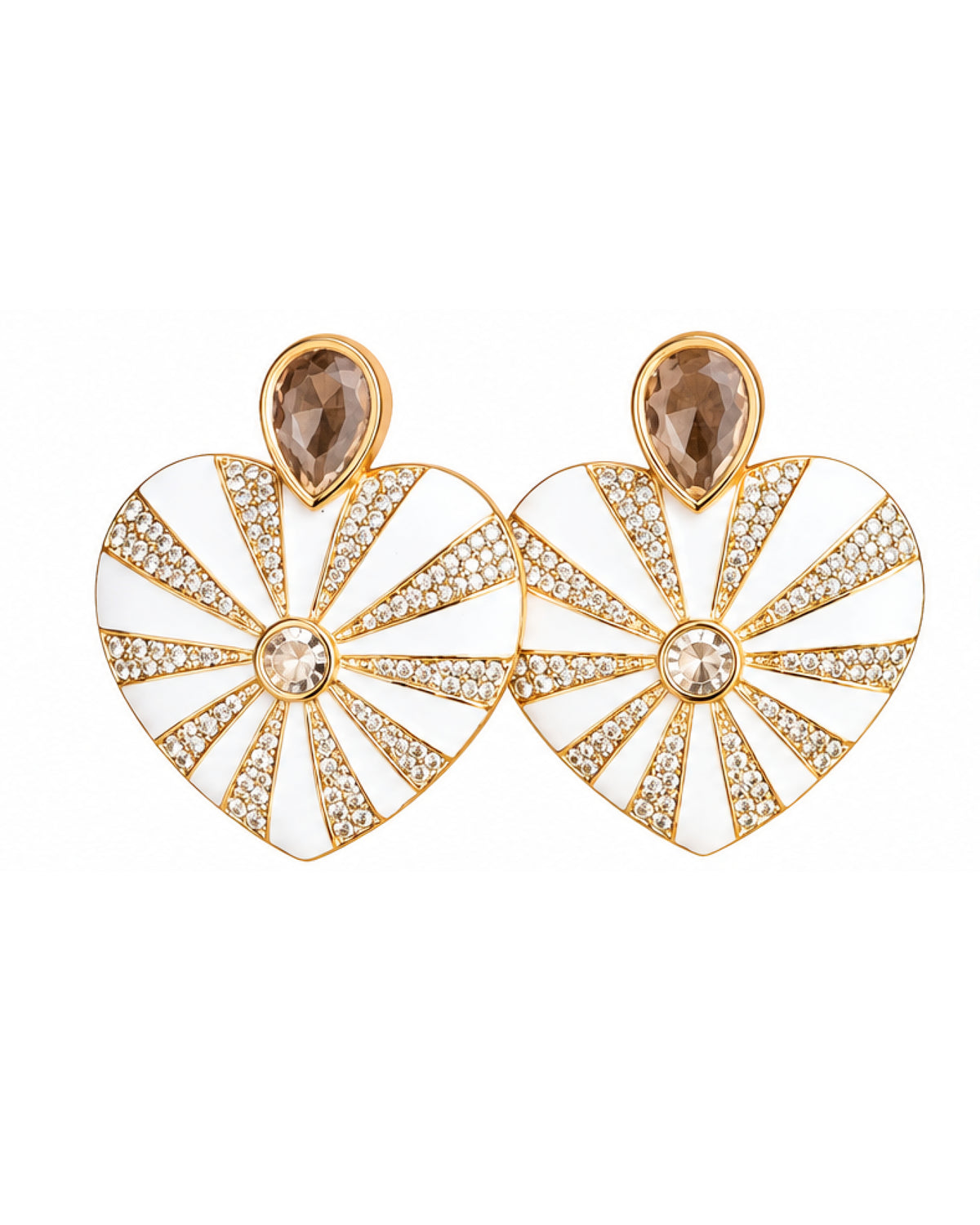 Boucles d'oreilles Coeur sacré (précommande)