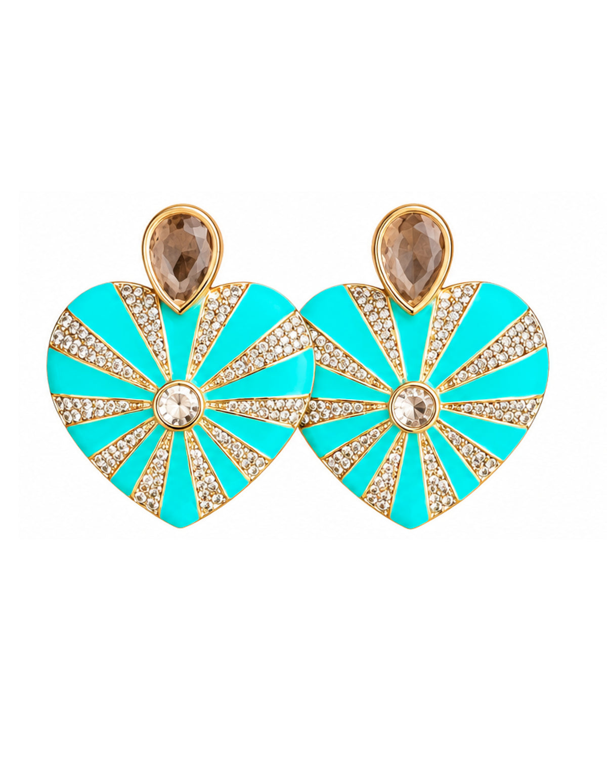Boucles d'oreilles Coeur sacré (précommande)