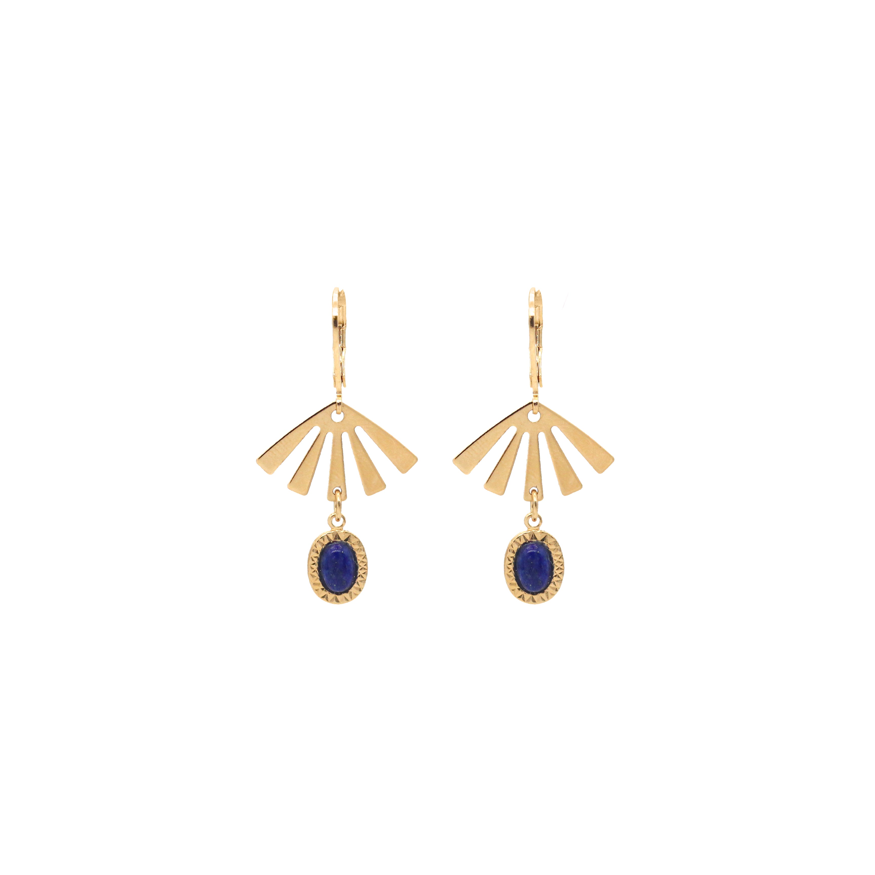 Boucles d’oreilles Ana - Lapis Lazuli - Boucles d’oreilles -