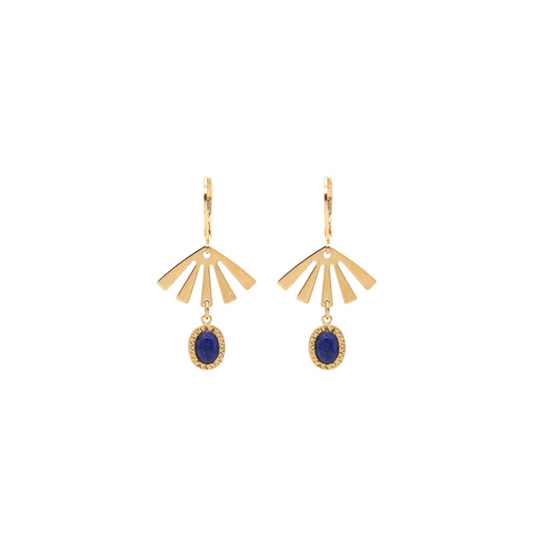 Boucles d’oreilles Ana - Lapis Lazuli - Boucles d’oreilles -